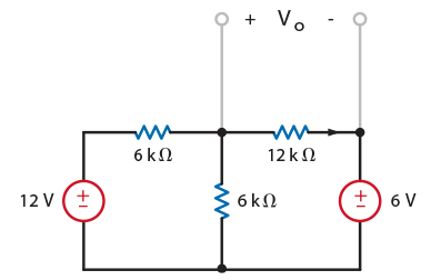 Find V0 in the network in Fig. P3.12